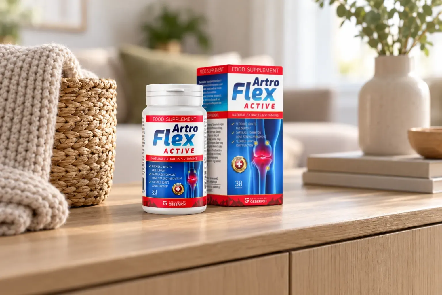 Artroflex Active — opakowanie na co dzień