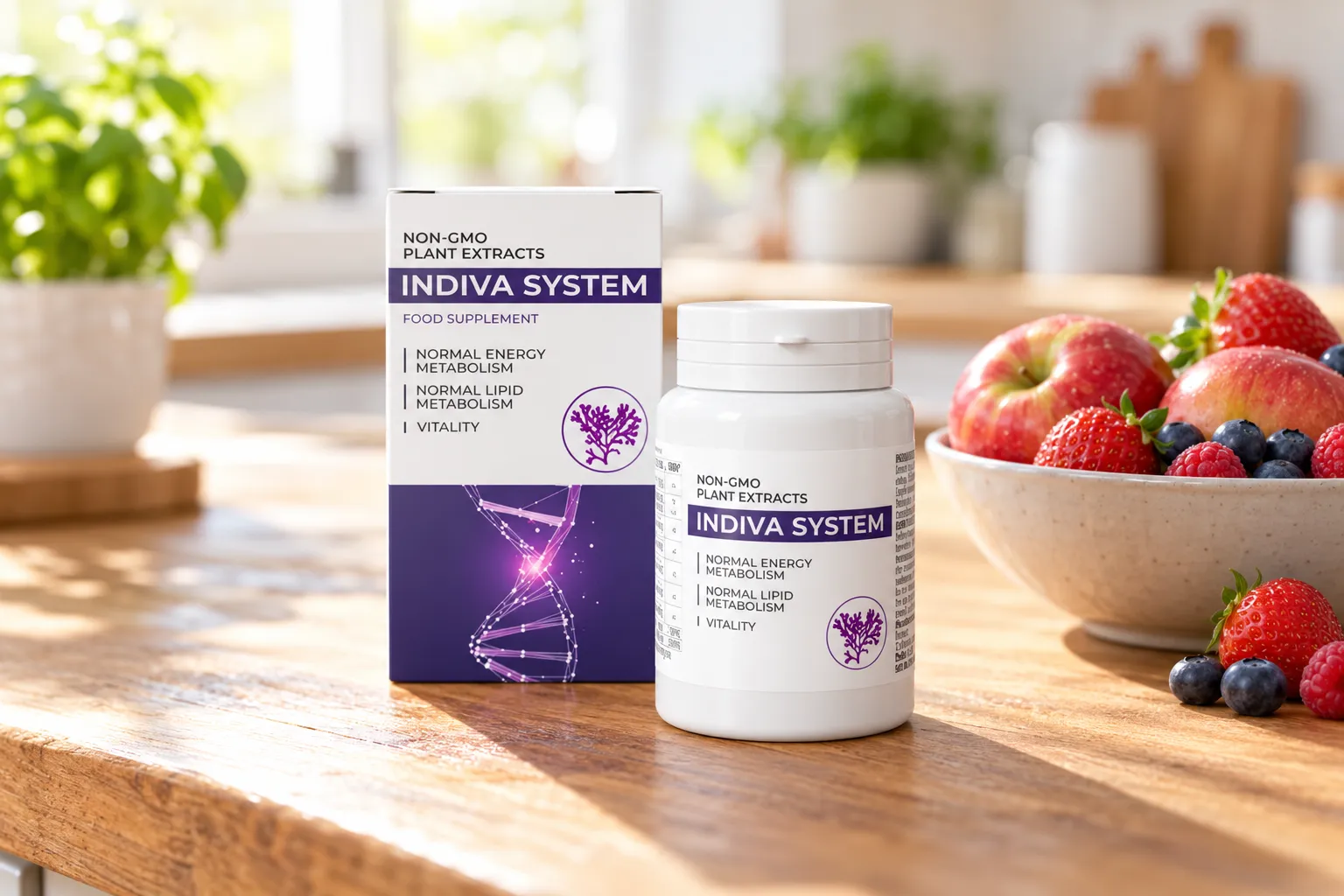 INDIVA SYSTEM — opakowanie na co dzień