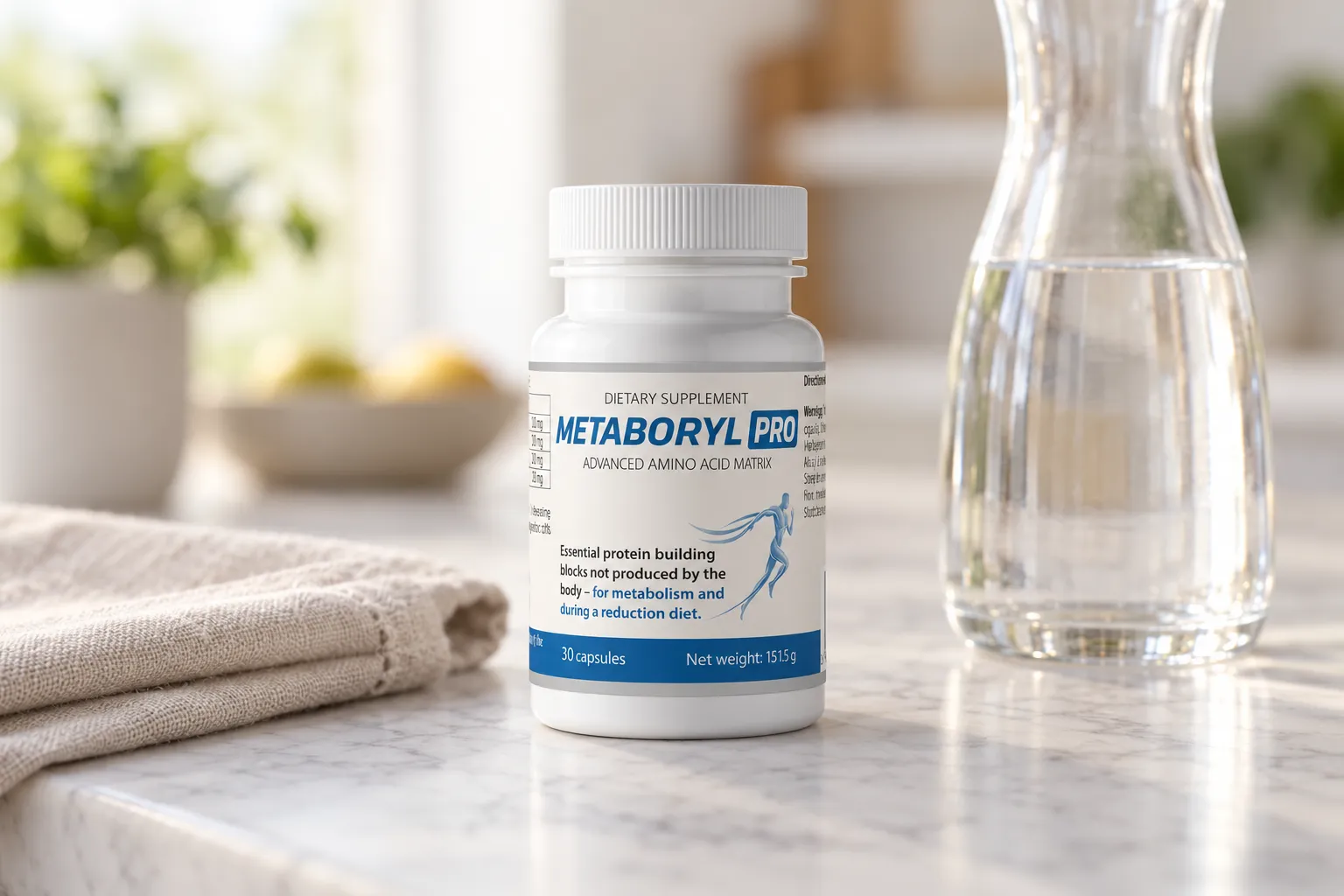 Metaboryl Pro — opakowanie na co dzień