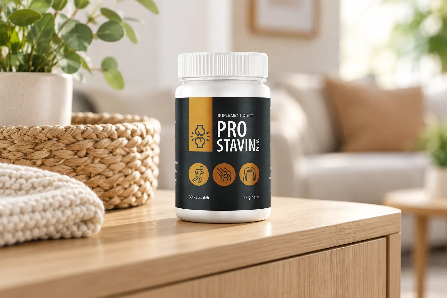 Prostavin Plus — opakowanie na co dzień