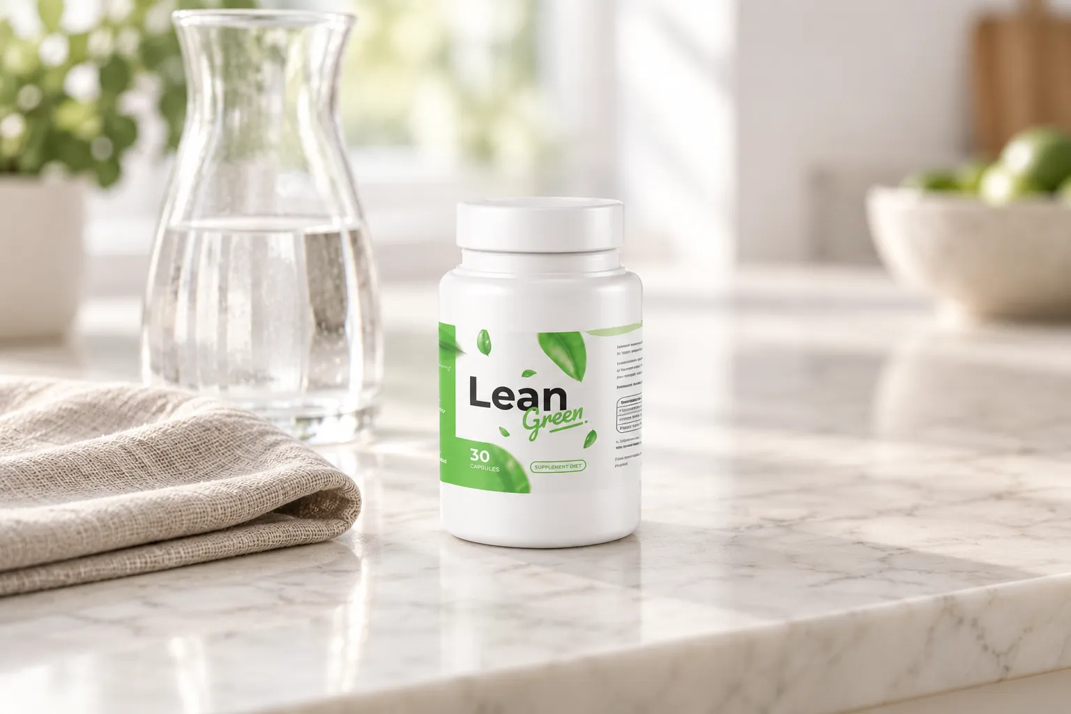 LeanGreen — opakowanie na co dzień